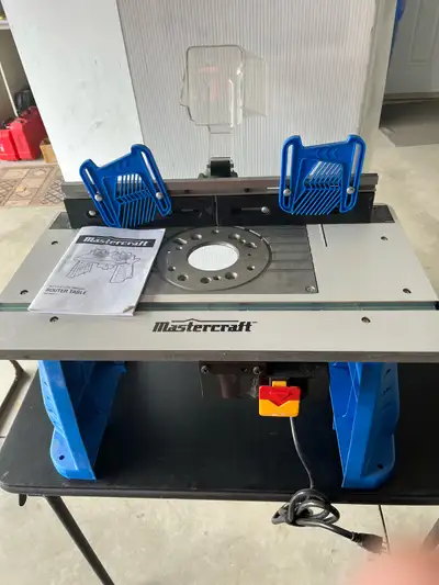 Selling a Mastercraft Router Work Table (Model 054-6841-4) in excellent, fully functional condition....