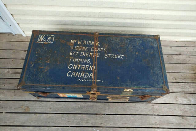 Vintage Blue Chest / Trunk (OBO) dans Autre  à Charlottetown - Image 3