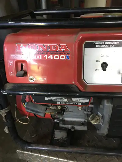 Honda generator. Good condition.
