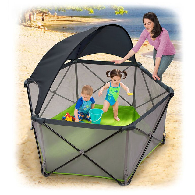 Summer Infant Pop 'n Play Ultimate Playard - Lime dans Parcs, balançoires et bacs  à Laval/Rive Nord - Image 2