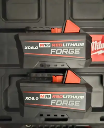 Brand new Milwaukee M18 6.0 Forge Battery (2), View more