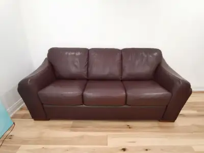 Genuine Leather Sofa, View more