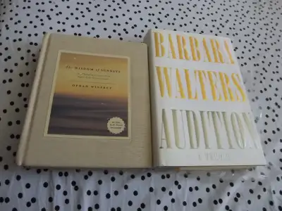 2 cool BOOKS BUNDLE:OPRAH WINFREY & BARBRA WALTERS, View more