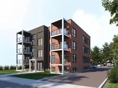 Magnifique 5 1/2 au rez-de-chaussée dans un bloc neuf a louer dans le cartier St-Thomas-D'Aquin près...