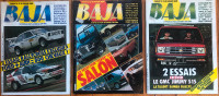 3 magazines Baja
