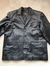 Men’s Leather Sport Coat 2xl