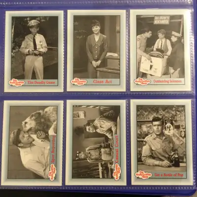 Gomer Pyle, Goober, Barney Fife, Opie, aunt Bea Made by Pacific Trading Company of Lynnwood Mayberry...