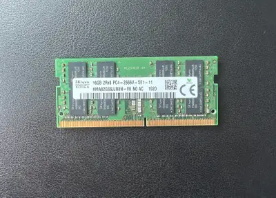 SK Hynix 16GB DDR4 RAM Laptop Memory Module, View more