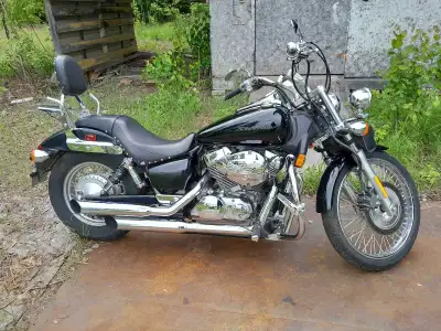 Selling my '07 Honda Shadow Spirit 750. 19700kms she's still a baby. Starts like a dream, will proba...