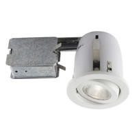 Bazz 500–140M Series Recessed Lights White 10-Pk