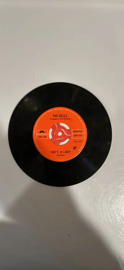THE BELLS- Sweet Sound Of Music / She’s A Lady - Vinyl 45rpm