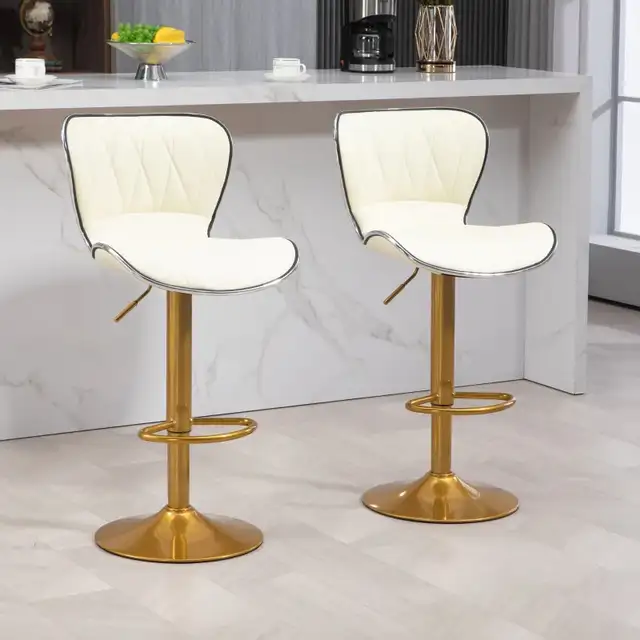 Counter Height Bar Stool, Adjustable Height Bar Chairs in Chairs & Recliners in Markham / York Region - Image 8