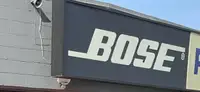 Huge Bose sign