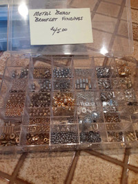 Metal beads and bracelet findings