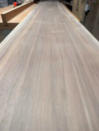 I'm offering a beautiful walnut plank that measures 5/8" thick by 11 3/4" wide by 118.5" long. This...