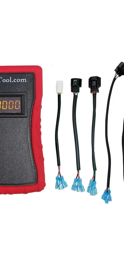 TPStool Throttle Position Sensor tester/calibrator with adapter harnesses for Polaris, KTM, Yamaha,...