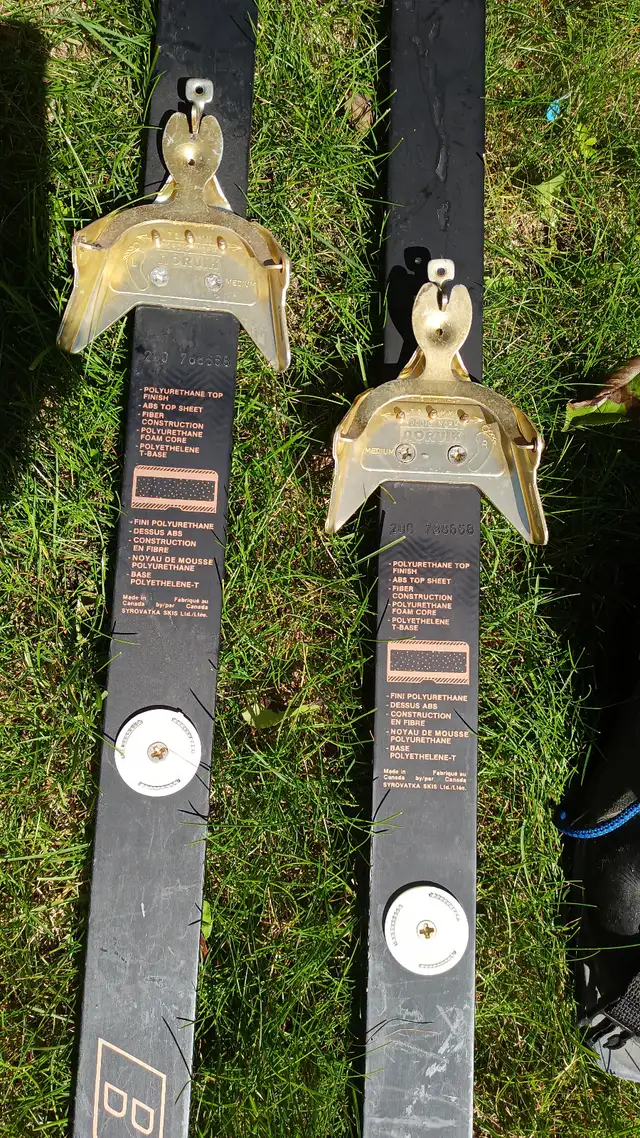 Cross-country skis and shoes, 2 full sets (men’s and women’s) in Ski in Edmonton - Image 4