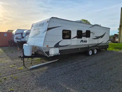 2011 Puma in good shape, needs a new awning, otherwise in great shape. Bought it end of last summer...