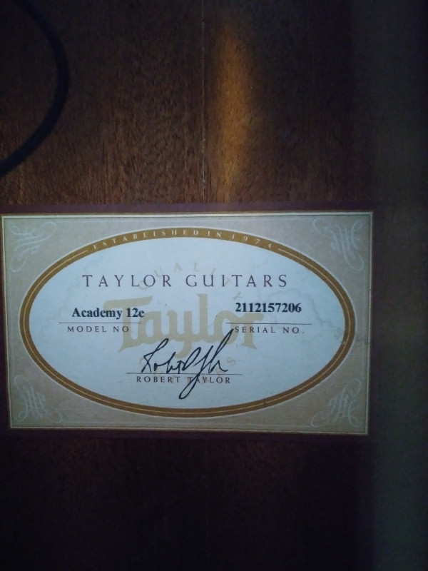 Taylor Acoustic Electric - SOLD in Guitars in Annapolis Valley - Image 3