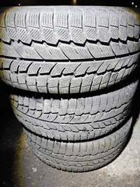 (ONLY 3) A PLUS 205 55 16 Winter Tires mounted on 5x114.3 Steel 