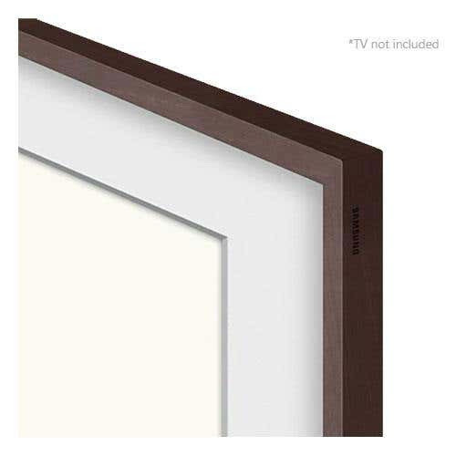 Samsung 85"  The Frame Customizable TV Bezel - Modern Brown in Arts & Collectibles in Cambridge