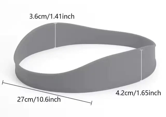 Silicone Hair Styling Band - Blue62854391002499122