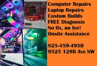 Desktop Computer Repair, Laptop Repair, Custom PC Builds