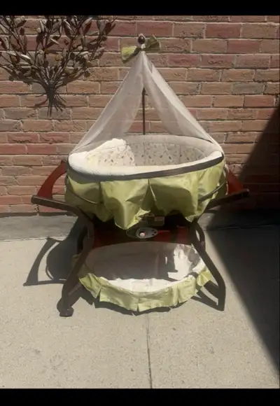Electric Rocking-Moving Baby Bed Bassinet Cradle, View more