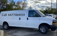 Cargo van and driver  available   now for your delivery 'moving
