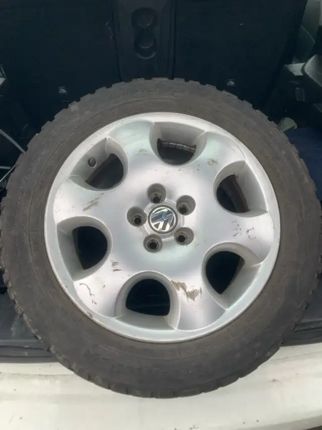 Used VW beetles Tires with Rims Winter Snow/all season in Tires & Rims in Oshawa / Durham Region - Image 7