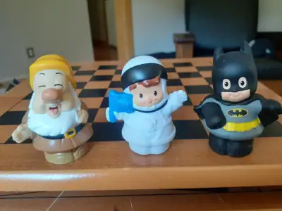 Trio of characters