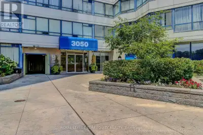 This bright and well-maintained one-bedroom condo unit near UTSC features a functional kitchen with...