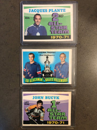 * 1971-72 Hockey Cards 