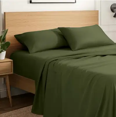 Queen Size Sheet 4 Set - Breathable & Cooling Sheets, View more