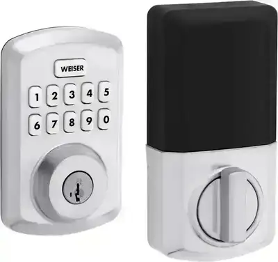 Weiser Powerbolt 3 Deadbolt with Electronic Keypad, View more