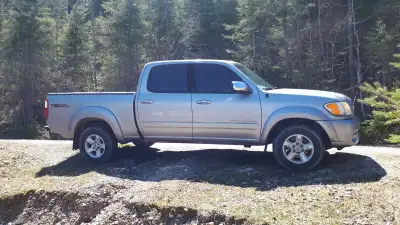 Ad deleted when sold. 2004 Toyota Tundra 4x4 double cab, 4.7L V8. Mechanically great, body is rough....