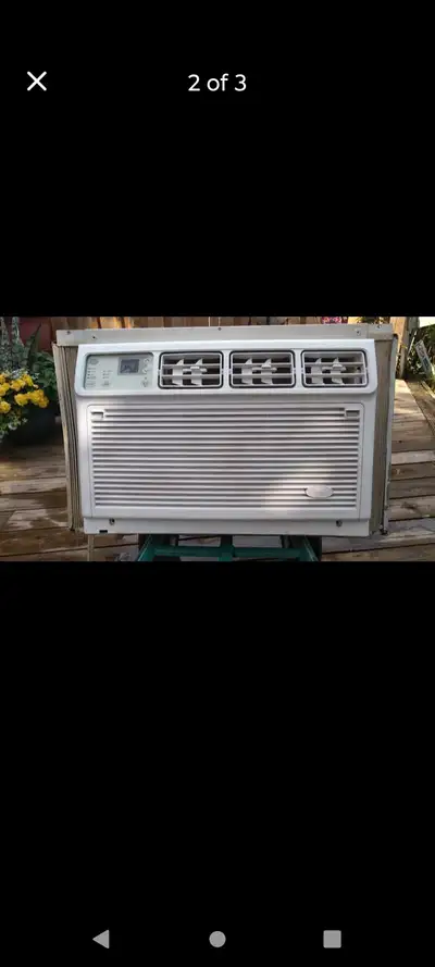 Beat the heat!!! Whirl pool   11 600 BTU ☃️⛄, View more
