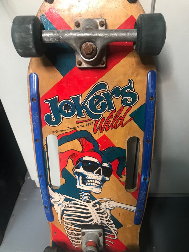 Vintage Valterra Skateboard - JOKERS WILD 1987 in Skateboard in Markham / York Region