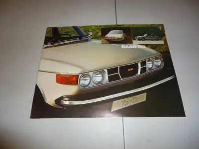 1975 Saab 99 Sales Brochure. New. Can mail anywhere in Canada, View more