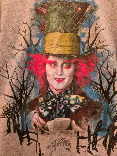 Disney's Alice in Wonderland Johnny Depp T-Shirt, View more