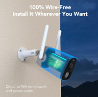 NETVUE Wireless battery  Security Camera, 