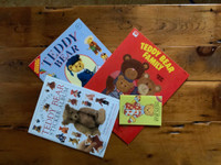 Four Vintage Teddy Bear “Fun Activity” Books