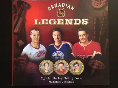 Canadian Legends “2004” Medallion Collection Book , View more