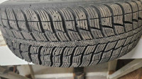 4 pneus General tire d'hiver sur roues d'acier. VENDU