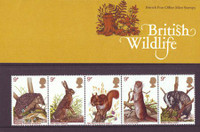 British Wildlife Stamps 1977