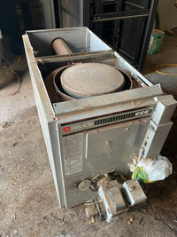 Great re purposed oil furnace parts