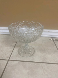 Crystal fruit bowl 