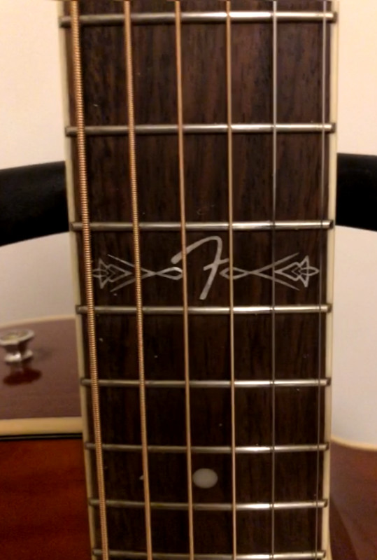 New Fender Dreadnaught acoustic electric dans Guitares  à Ouest de l’Île - Image 3