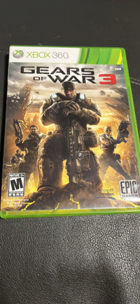 Gears of War 3 (Xbox 360) CIB With Stickers 