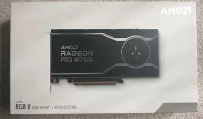 AMD Radeon Pro W7500 Graphic Card, View more